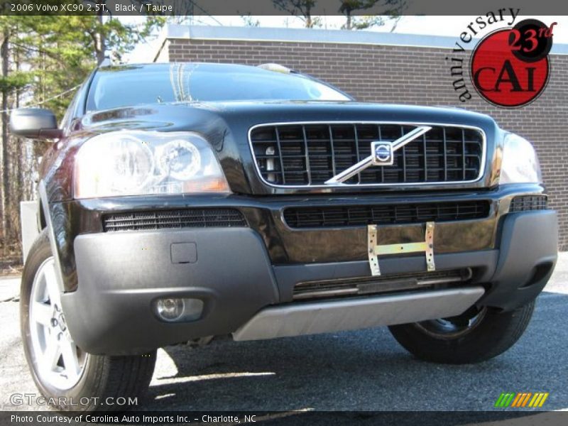 Black / Taupe 2006 Volvo XC90 2.5T