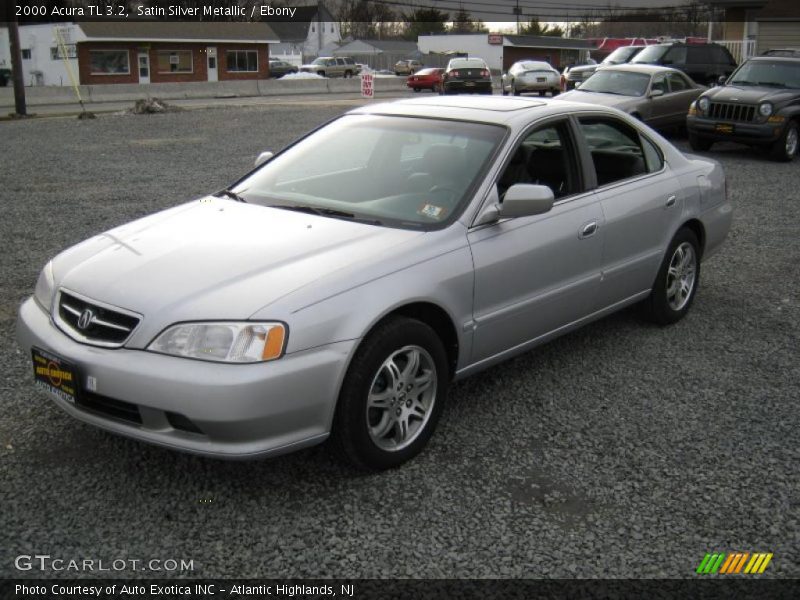 Satin Silver Metallic / Ebony 2000 Acura TL 3.2