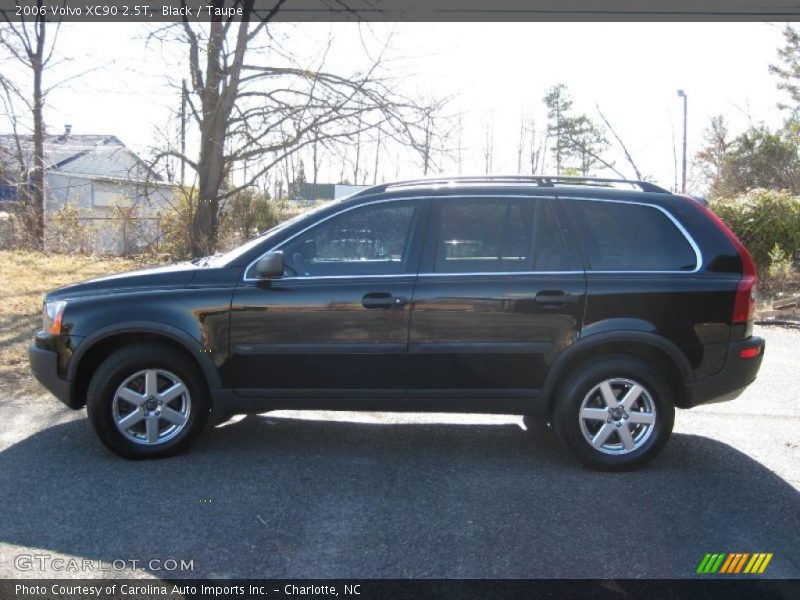 Black / Taupe 2006 Volvo XC90 2.5T