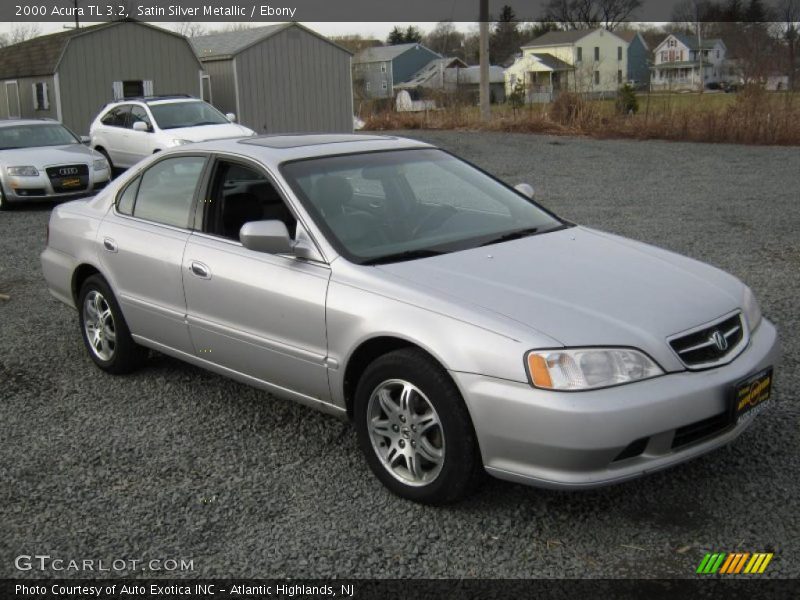 Satin Silver Metallic / Ebony 2000 Acura TL 3.2