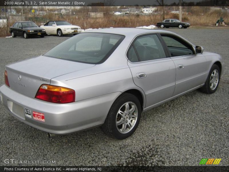 Satin Silver Metallic / Ebony 2000 Acura TL 3.2