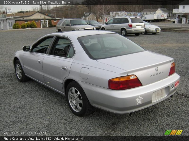 Satin Silver Metallic / Ebony 2000 Acura TL 3.2