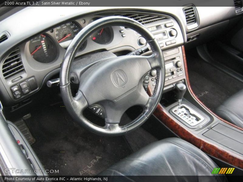 Satin Silver Metallic / Ebony 2000 Acura TL 3.2