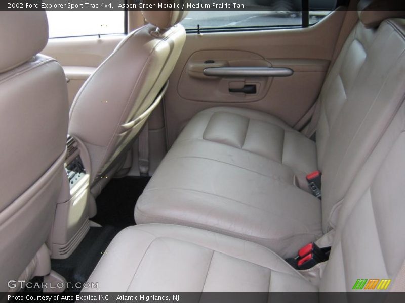Aspen Green Metallic / Medium Prairie Tan 2002 Ford Explorer Sport Trac 4x4