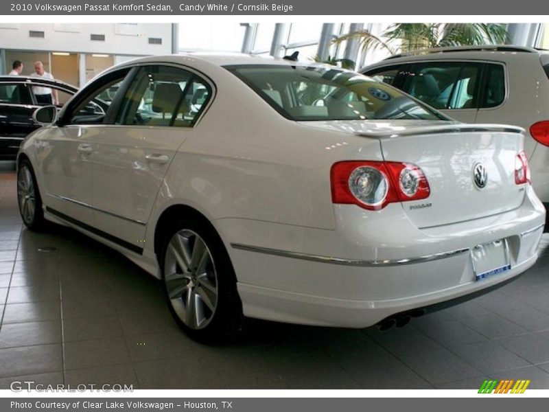 Candy White / Cornsilk Beige 2010 Volkswagen Passat Komfort Sedan