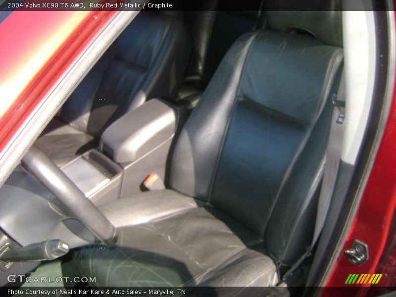 Ruby Red Metallic / Graphite 2004 Volvo XC90 T6 AWD