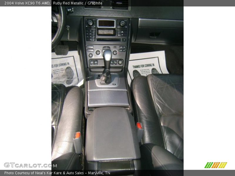 Ruby Red Metallic / Graphite 2004 Volvo XC90 T6 AWD