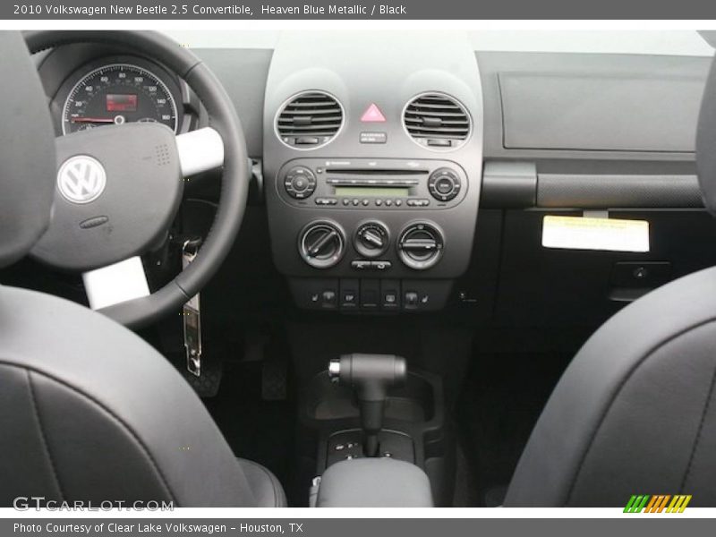Heaven Blue Metallic / Black 2010 Volkswagen New Beetle 2.5 Convertible