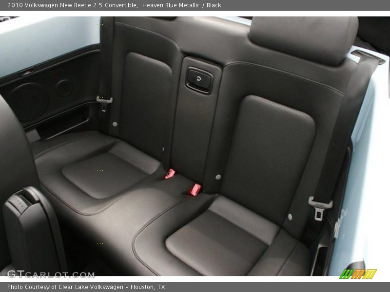 Heaven Blue Metallic / Black 2010 Volkswagen New Beetle 2.5 Convertible