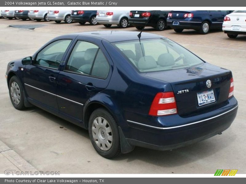 Galactic Blue Metallic / Grey 2004 Volkswagen Jetta GL Sedan