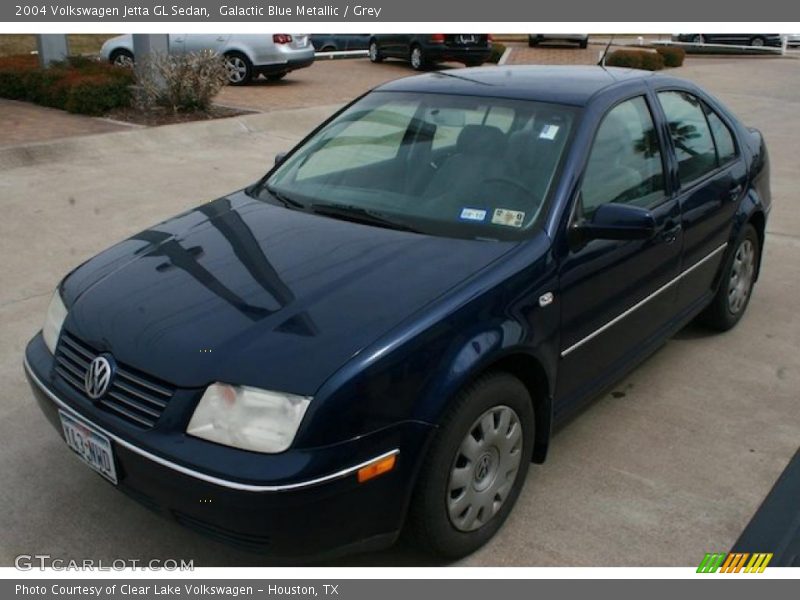 Galactic Blue Metallic / Grey 2004 Volkswagen Jetta GL Sedan