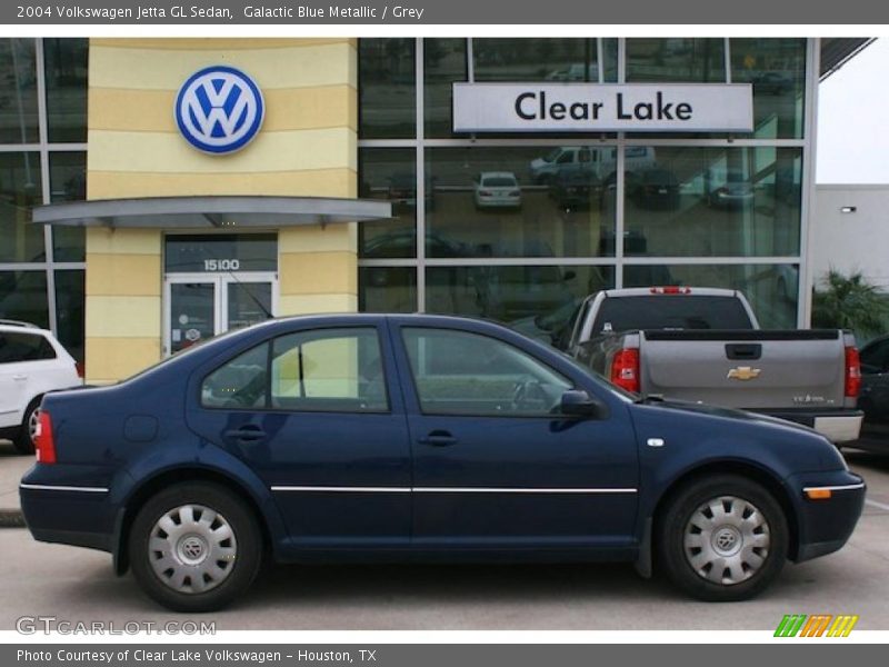 Galactic Blue Metallic / Grey 2004 Volkswagen Jetta GL Sedan
