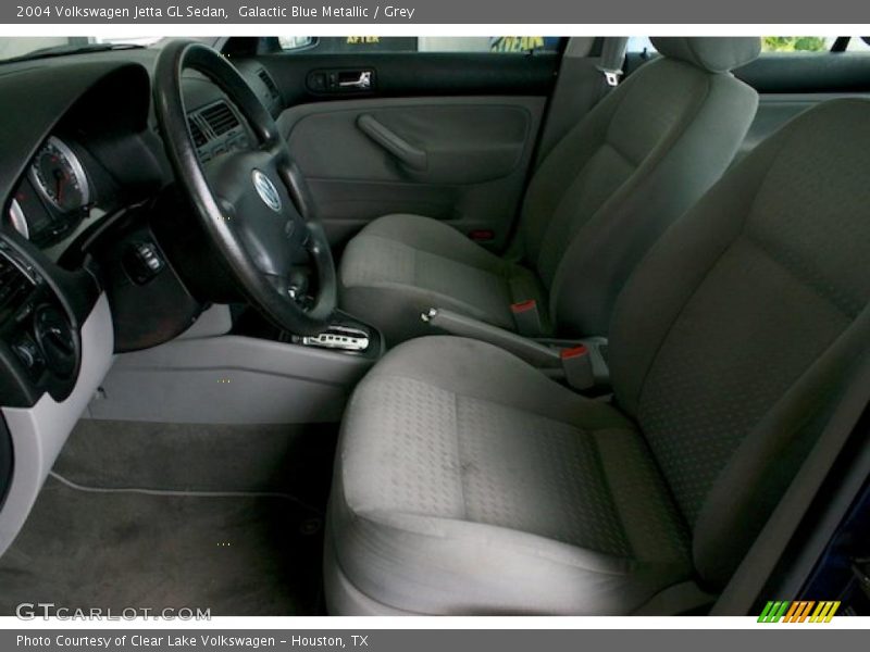 Galactic Blue Metallic / Grey 2004 Volkswagen Jetta GL Sedan