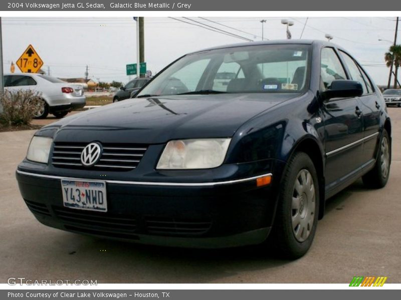 Galactic Blue Metallic / Grey 2004 Volkswagen Jetta GL Sedan