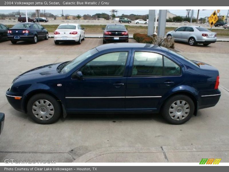 Galactic Blue Metallic / Grey 2004 Volkswagen Jetta GL Sedan