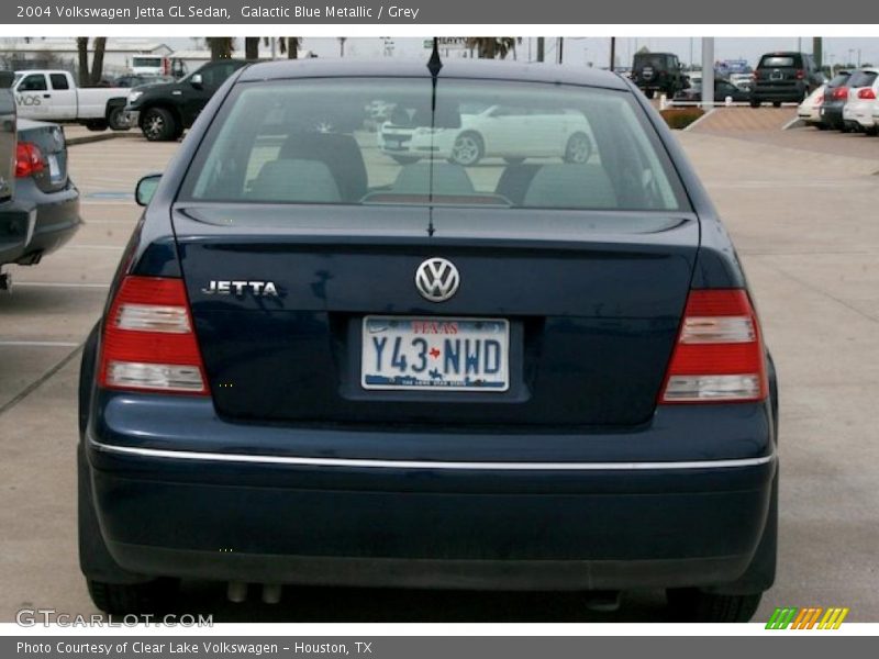 Galactic Blue Metallic / Grey 2004 Volkswagen Jetta GL Sedan