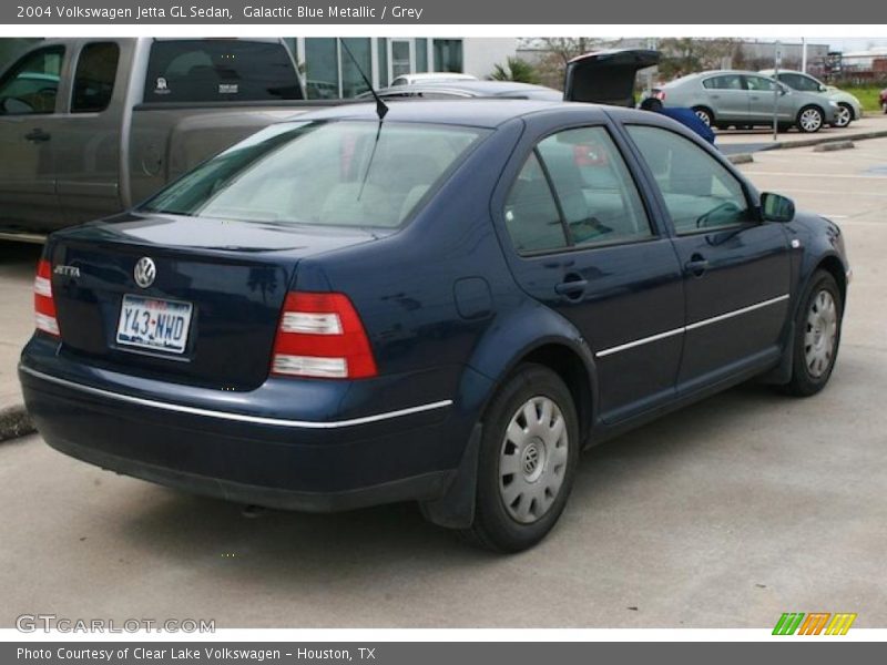 Galactic Blue Metallic / Grey 2004 Volkswagen Jetta GL Sedan
