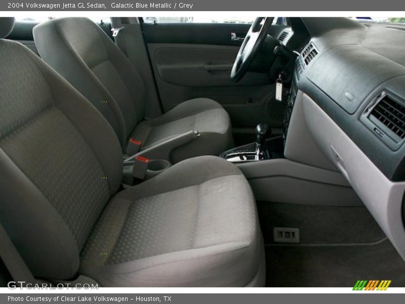 Galactic Blue Metallic / Grey 2004 Volkswagen Jetta GL Sedan