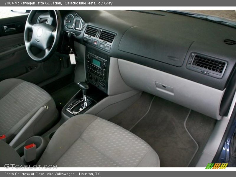 Galactic Blue Metallic / Grey 2004 Volkswagen Jetta GL Sedan