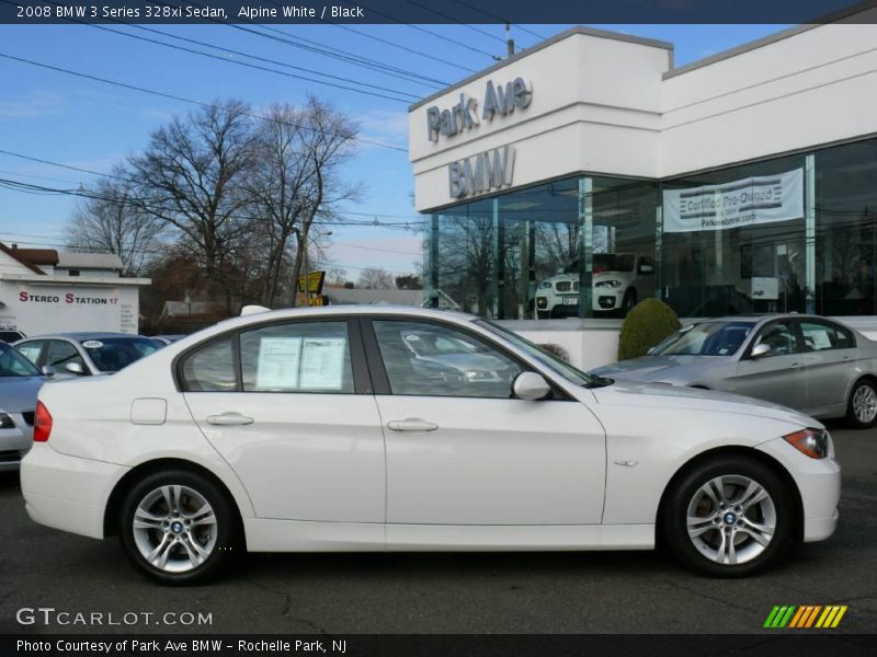 Alpine White / Black 2008 BMW 3 Series 328xi Sedan