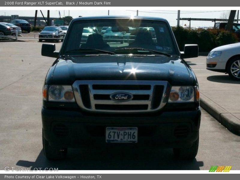 Black / Medium Dark Flint 2008 Ford Ranger XLT SuperCab