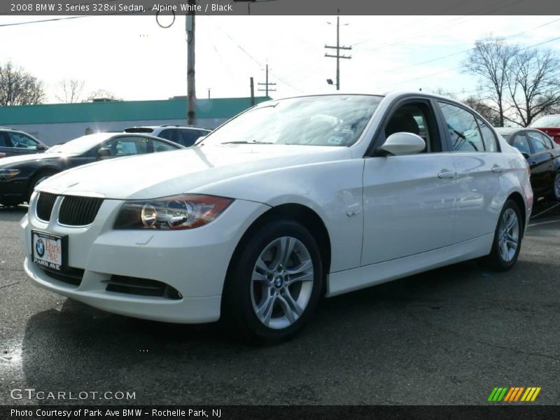 Alpine White / Black 2008 BMW 3 Series 328xi Sedan