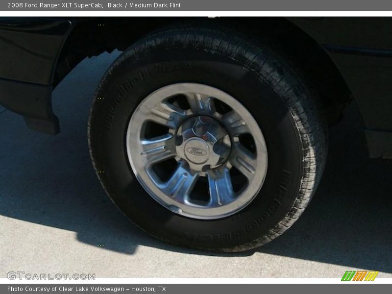 Black / Medium Dark Flint 2008 Ford Ranger XLT SuperCab