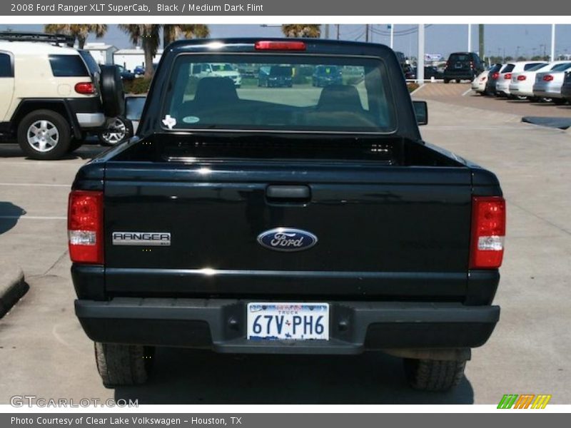 Black / Medium Dark Flint 2008 Ford Ranger XLT SuperCab