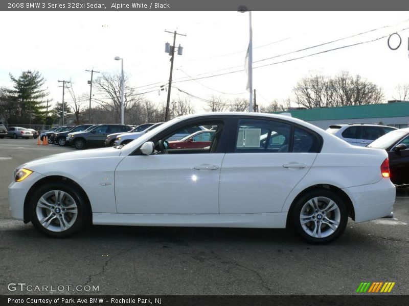 Alpine White / Black 2008 BMW 3 Series 328xi Sedan