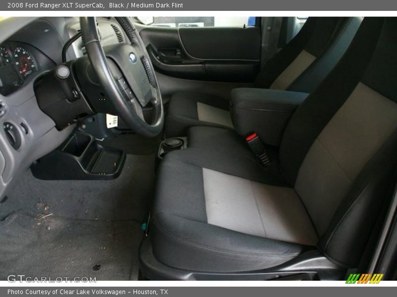 Black / Medium Dark Flint 2008 Ford Ranger XLT SuperCab