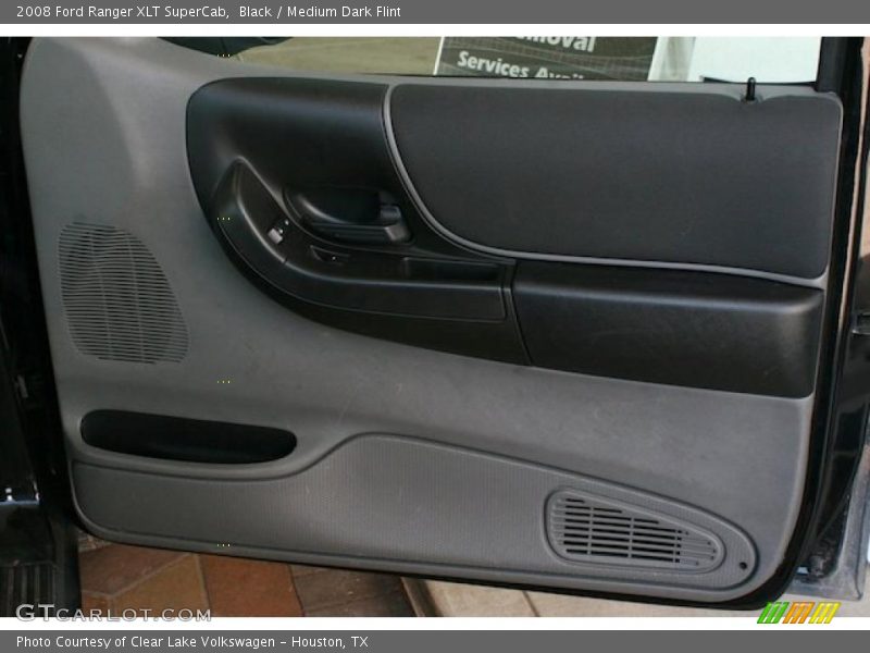 Black / Medium Dark Flint 2008 Ford Ranger XLT SuperCab