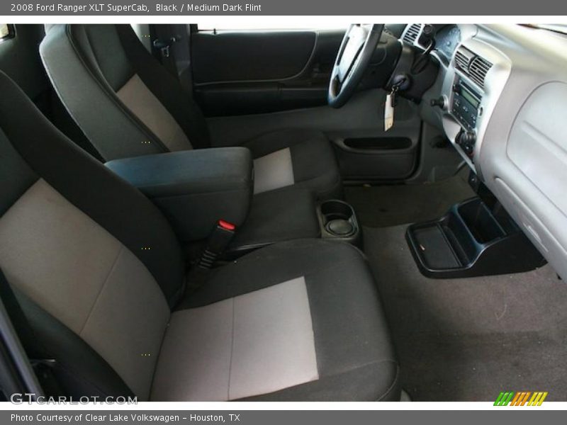 Black / Medium Dark Flint 2008 Ford Ranger XLT SuperCab