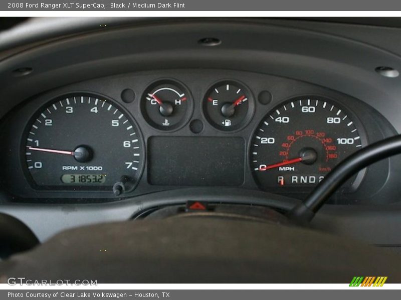 Black / Medium Dark Flint 2008 Ford Ranger XLT SuperCab