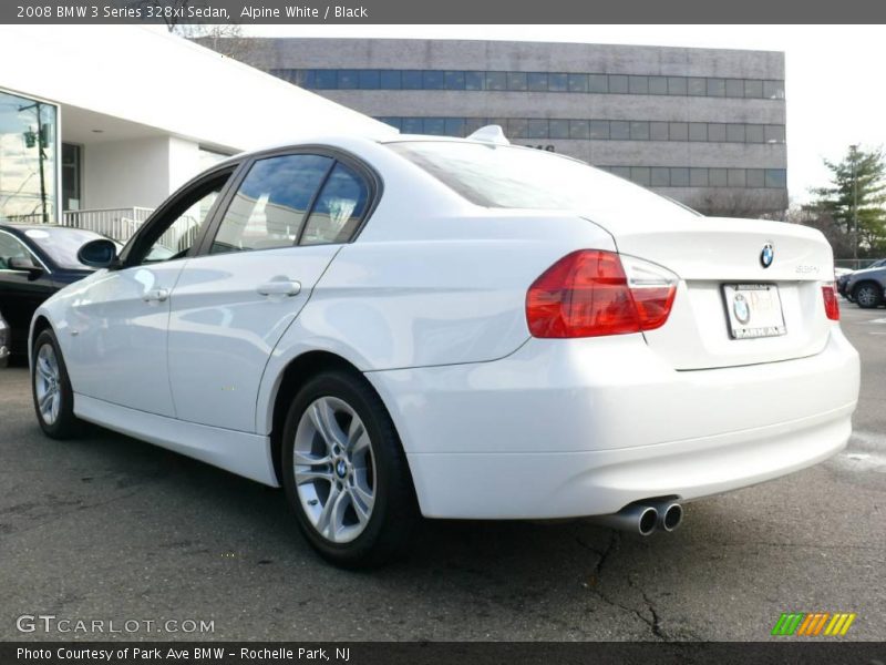 Alpine White / Black 2008 BMW 3 Series 328xi Sedan