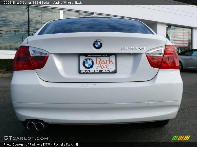 Alpine White / Black 2008 BMW 3 Series 328xi Sedan