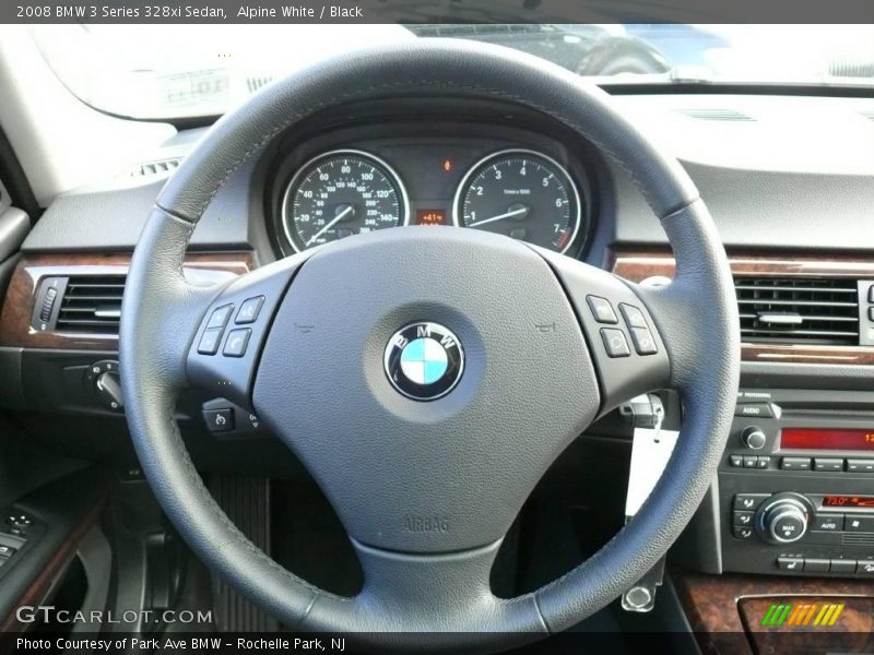 Alpine White / Black 2008 BMW 3 Series 328xi Sedan