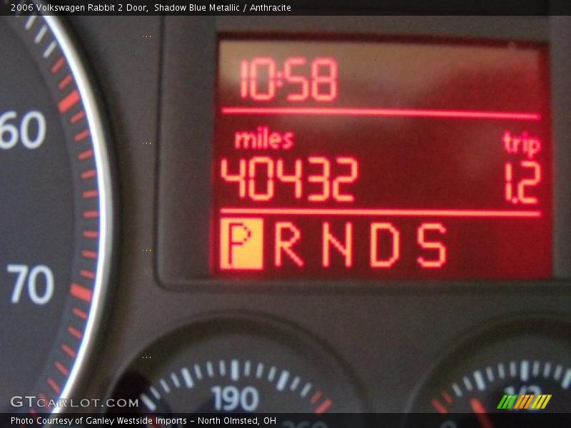 Shadow Blue Metallic / Anthracite 2006 Volkswagen Rabbit 2 Door