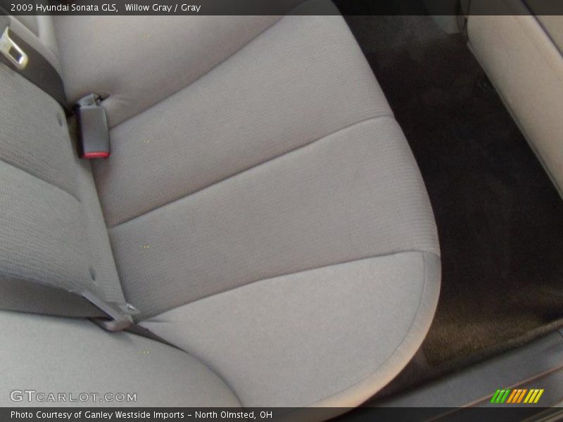 Willow Gray / Gray 2009 Hyundai Sonata GLS