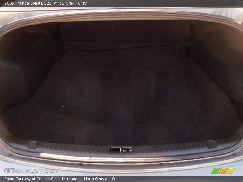 Willow Gray / Gray 2009 Hyundai Sonata GLS