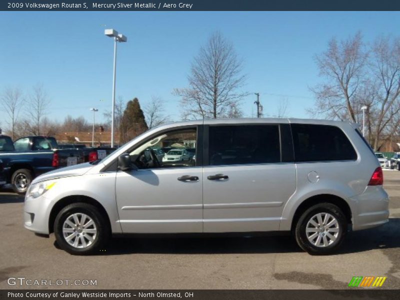 Mercury Sliver Metallic / Aero Grey 2009 Volkswagen Routan S