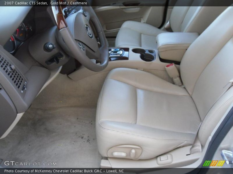 Gold Mist / Cashmere 2007 Cadillac CTS Sedan