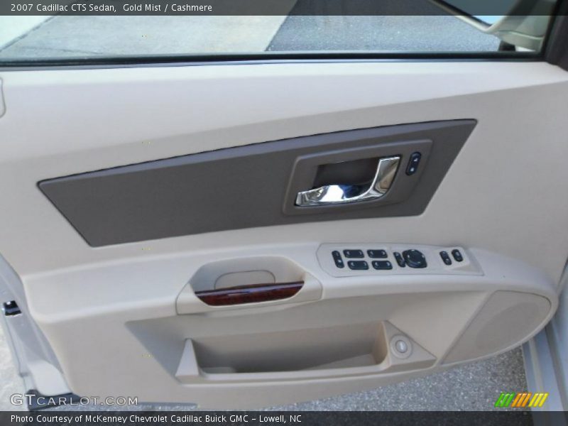 Gold Mist / Cashmere 2007 Cadillac CTS Sedan