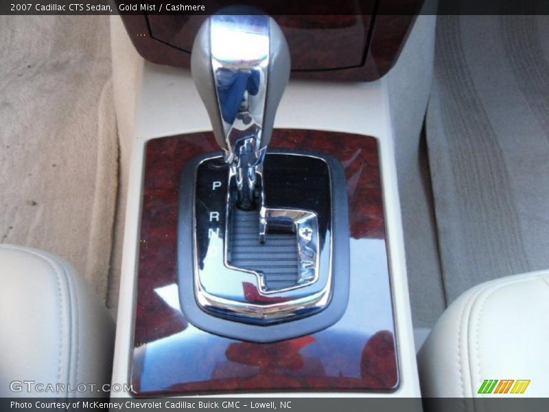 Gold Mist / Cashmere 2007 Cadillac CTS Sedan