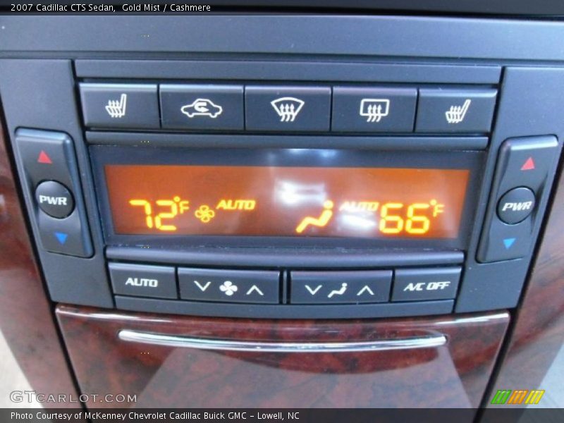 Gold Mist / Cashmere 2007 Cadillac CTS Sedan