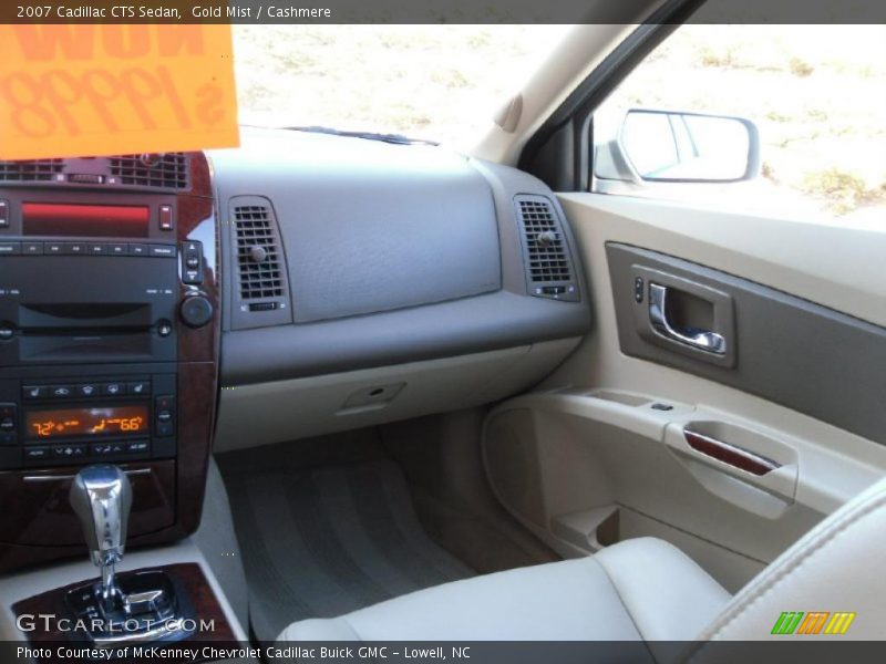 Gold Mist / Cashmere 2007 Cadillac CTS Sedan