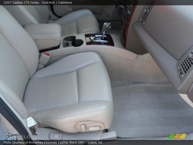 Gold Mist / Cashmere 2007 Cadillac CTS Sedan