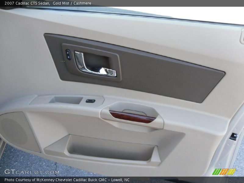 Gold Mist / Cashmere 2007 Cadillac CTS Sedan