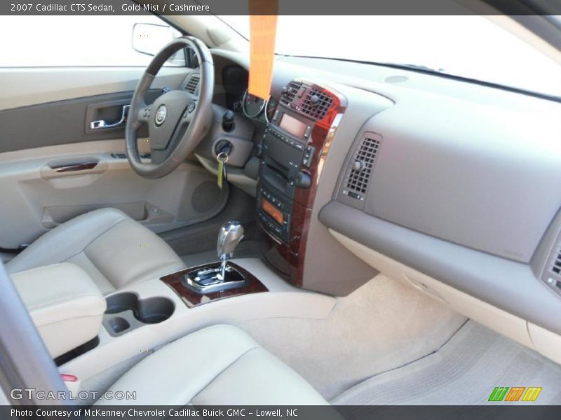 Gold Mist / Cashmere 2007 Cadillac CTS Sedan