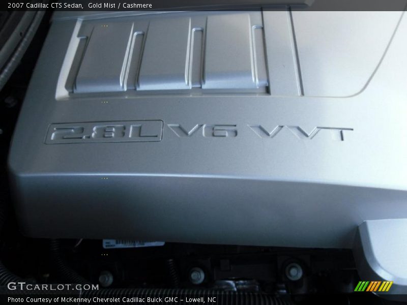 Gold Mist / Cashmere 2007 Cadillac CTS Sedan