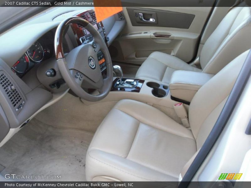Gold Mist / Cashmere 2007 Cadillac CTS Sedan